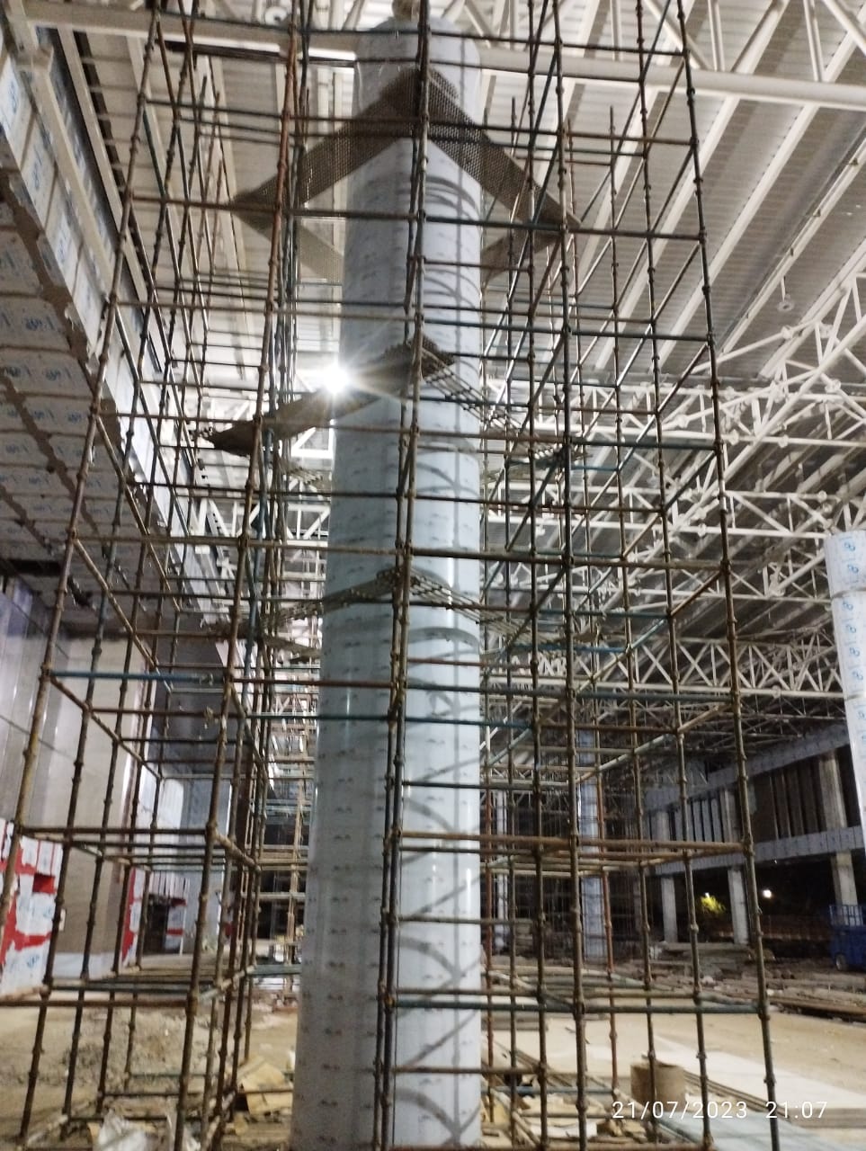 Pune International Airport – New Integrated Terminal – site photo 2