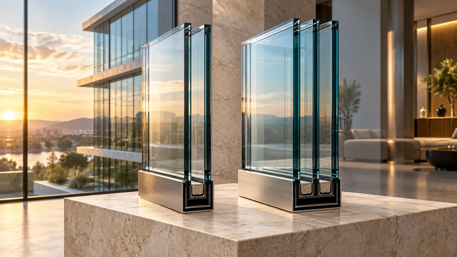 Double Glazed Units (DGU) vs Triple Glazing: U-Values, SHGC & Acoustic Specs for Indian Facades