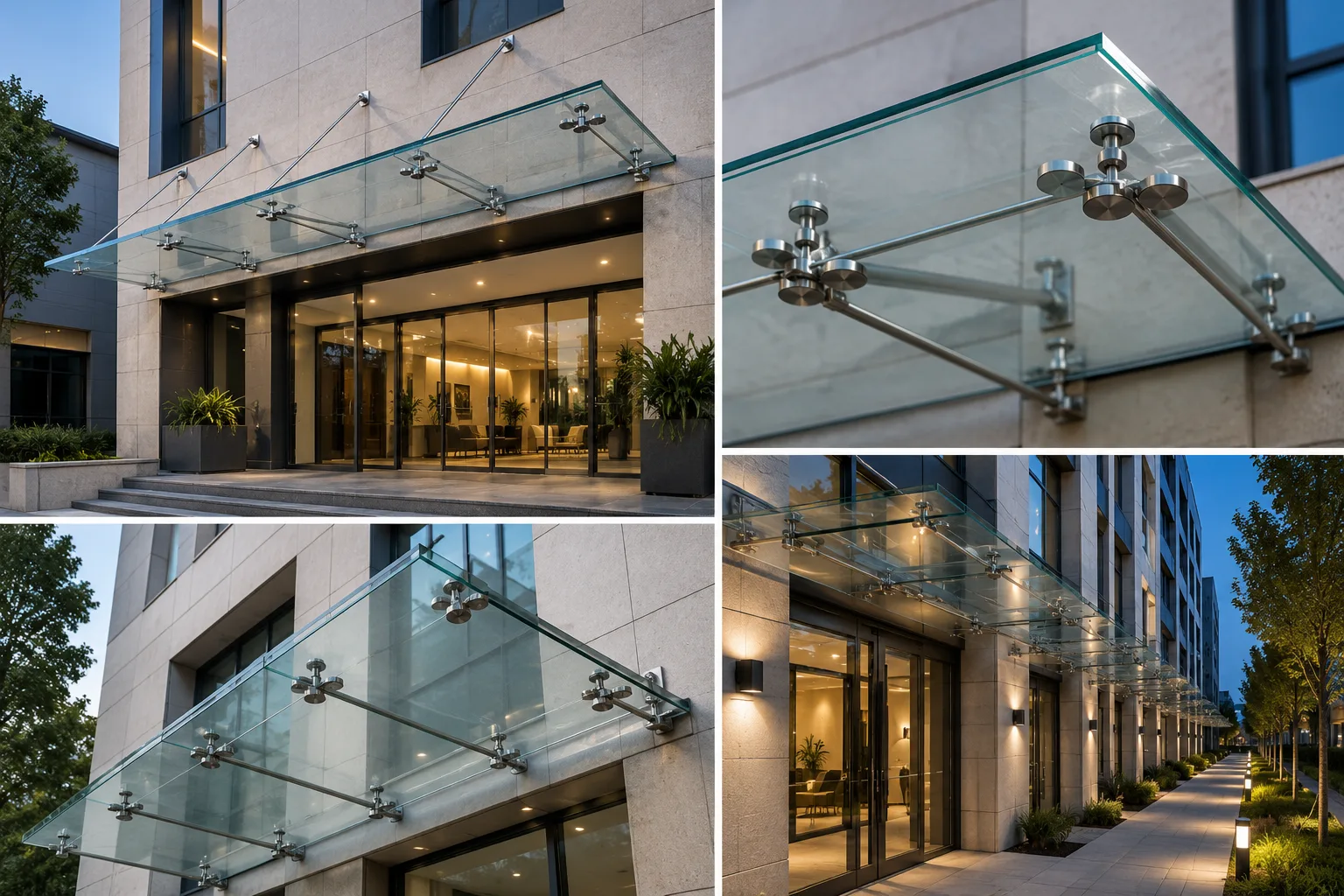 Skylights & Glass Canopies - Atrium Skylight Systems by Fine Glaze