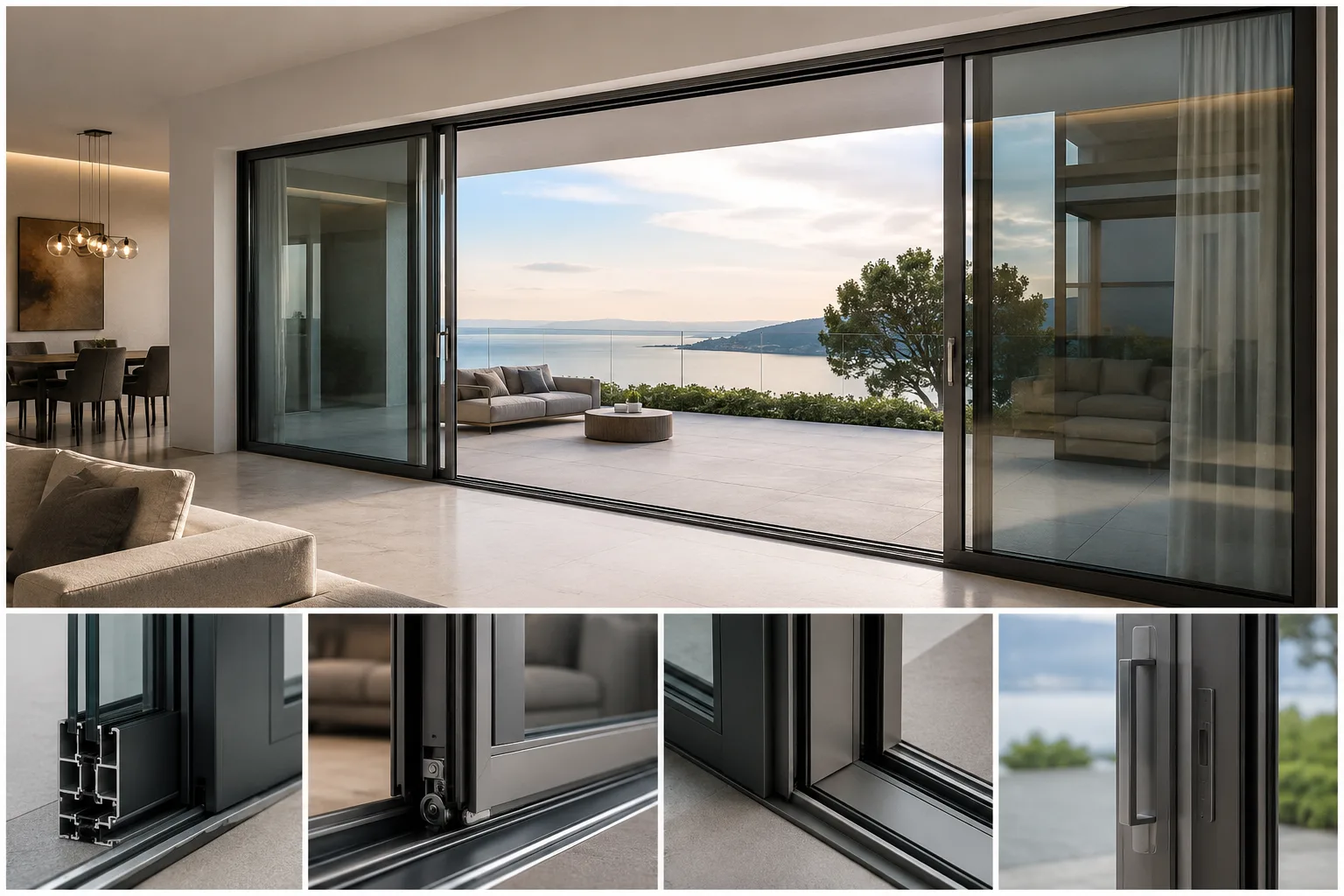 Aluminium Doors & Windows - Sliding & Lift-Slide Systems by Fine Glaze