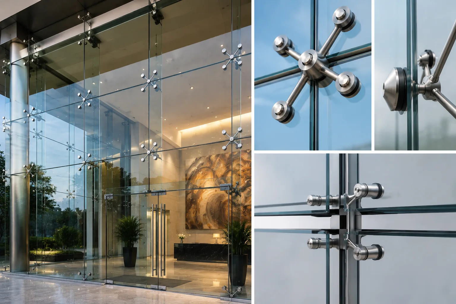 Facade Systems - Structural & Spider Glazing by Fine Glaze